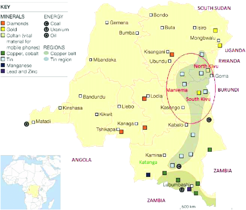 Minerals in Congo